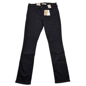 NEW Levis 311 Shaping Skinny Jeans Mid Rise Stellar Stretch Black Womens 31x30